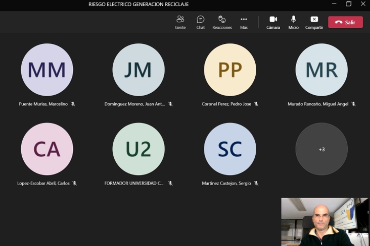 Curso a distancia "Riesgo Eléctrico en Generación Reciclaje" (marzo 2022)