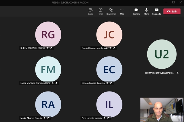 Curso a distancia "Riesgo Eléctrico en Generación" (mayo 2022)