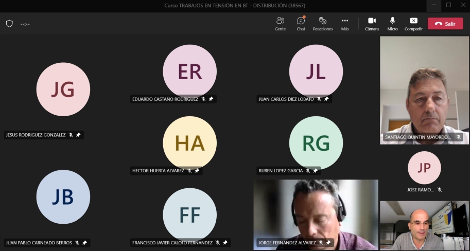 Curso a distancia "Trabajos en Tensión en BT" E-REDES (mayo 2022)