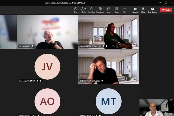 Curso a distancia "RD 614/2001 Riesgo Eléctrico" - TOTAL Energies