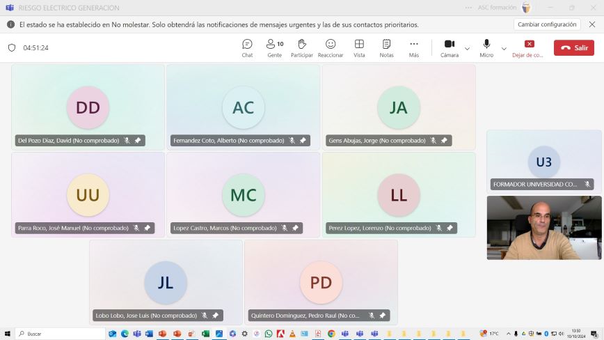 Curso a distancia “Riesgo Eléctrico” – NATURGY