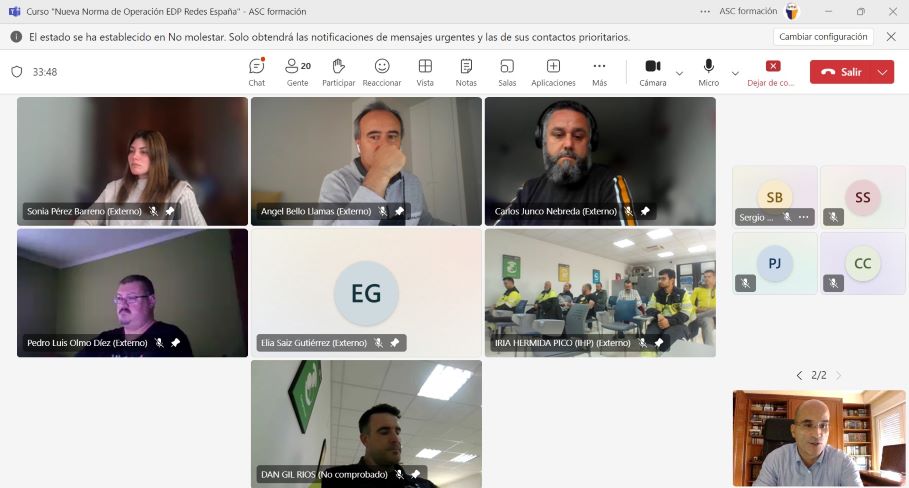 Curso A DISTANCIA “Nueva Norma Operación EDP Redes” – ISOTRON